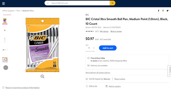 Home Improvement Product Page