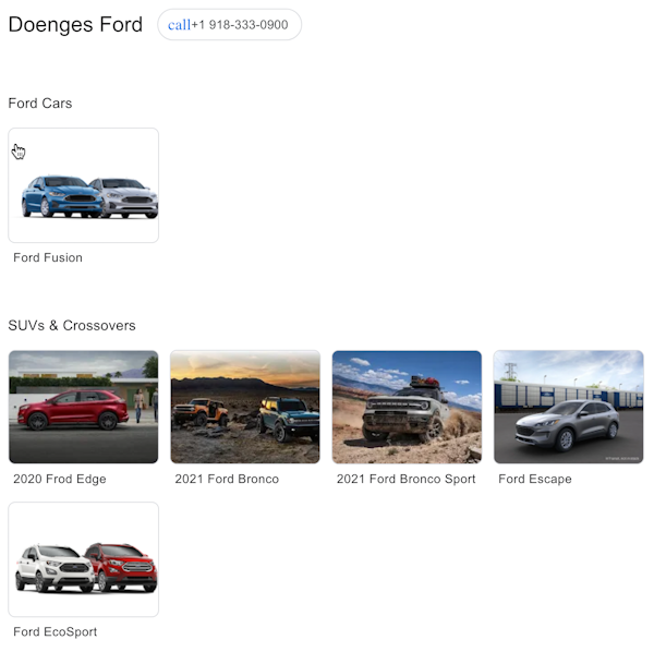Google Place Product Results Google Place Product Results